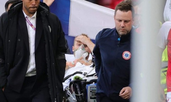FOTO // Primele cuvinte transmise de Christian Eriksen din spital, la două zile după ce a fost la un pas de tragedie